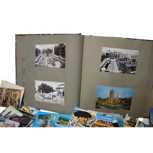 14 - Large Collection of Postcards inc Vintage, Written and Unwritten, 2 x Scrapbooks