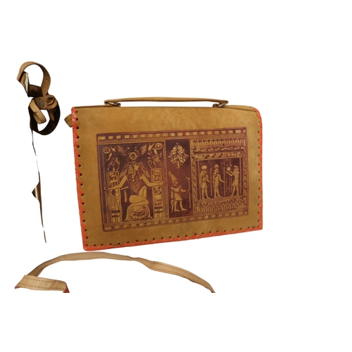 9 - Hand Painted Egyptian Leather Bags