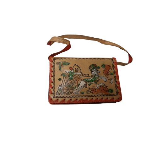 9 - Hand Painted Egyptian Leather Bags