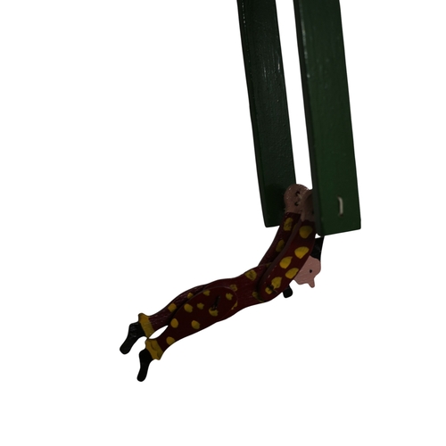 20 - Vintage Handmade Wooden Acrobat Toys