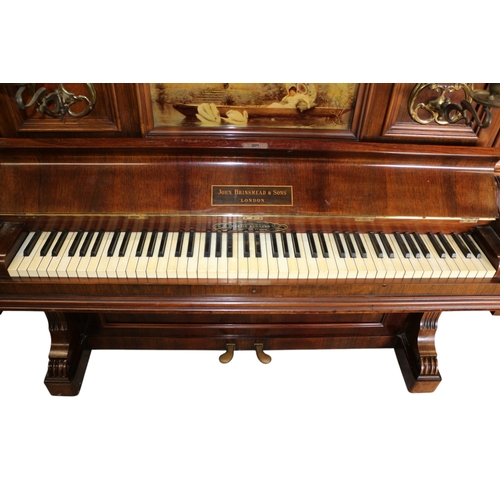 42 - Rare and Absolutely Wonderful John Brinsmead and Sons Upright Piano (54935) One of England's Finest ... 