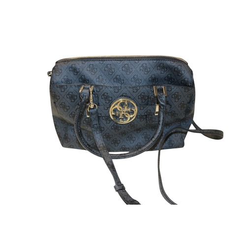 50 - Ladies Grey Guess Shoulder Bag