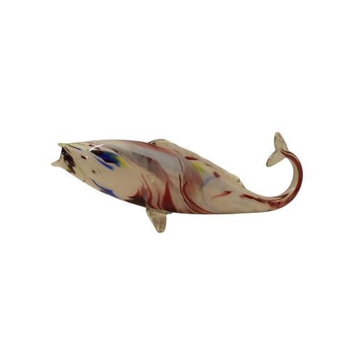 57 - Murano Glass Fish, 42cm Long