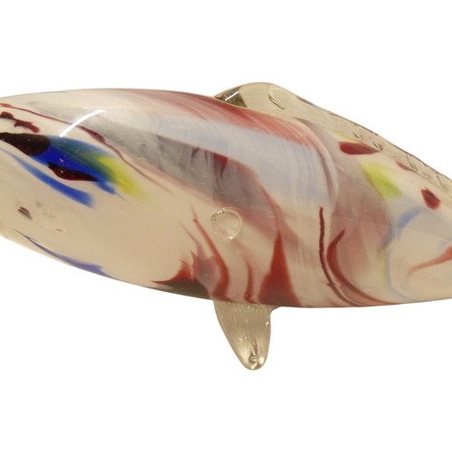 57 - Murano Glass Fish, 42cm Long