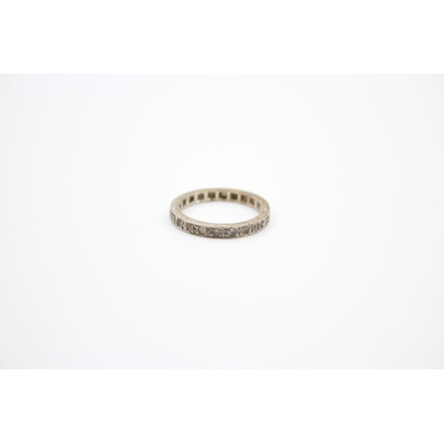 280 - 9ct Gold Eternity Ring 2.4 grams gross