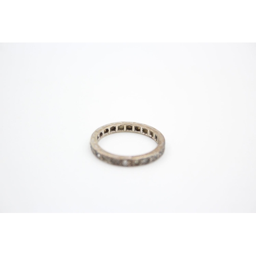 280 - 9ct Gold Eternity Ring 2.4 grams gross