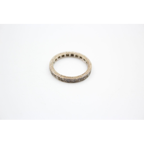 280 - 9ct Gold Eternity Ring 2.4 grams gross