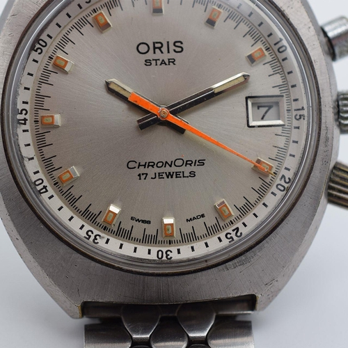 124 - GENTLEMAN'S VINTAGE ORIS STAR CHRONORIS MONOPUSHER CHRONOGRAPH, CIRCA. 1970S, 38MM CASE, MANUALL WON... 