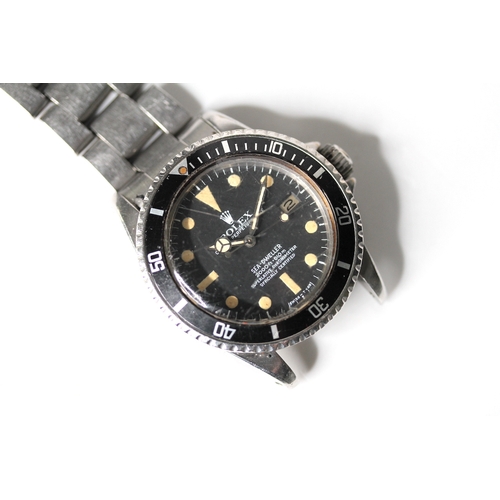 79 - ROLEX SEA-DWELLER 'GREAT WHITE' REFERENCE 1665 WITH BOX AND PAPERS CIRCA 1969, circular black mark 1... 