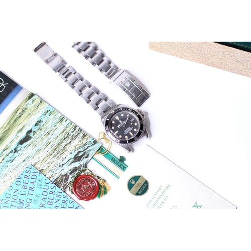 79 - ROLEX SEA-DWELLER 'GREAT WHITE' REFERENCE 1665 WITH BOX AND PAPERS CIRCA 1969, circular black mark 1... 