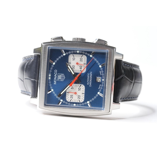 TAG HEUER MONACO FULL SET 2003 REFERENCE CW2113 0 square blue