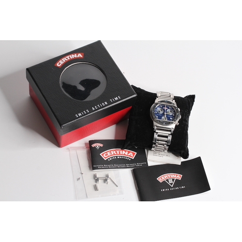CERTINA DS CASCADEUR CHRONOGRAPH REFERENCE 541 / 8000 WITH BOX AND
