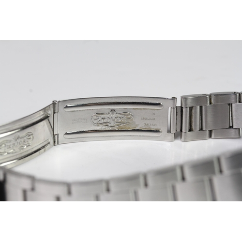 53 - ROLEX EXPLORER II 16550 BOX AND PAPERS 1986, circular gloss black dial with applied cream patina hou... 