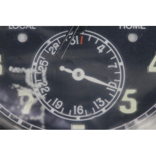 55 - A FINE PATEK PHILIPPE CALATRAVA PILOT TRAVEL TIME REFERENCE 5224G-001, SEALED FROM SERVICE, WITH BOX... 