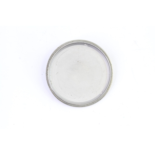 42 - K.M HANHART WW2 GERMAN MILITARY MONOPUSHER CHRONOGRAPH, circular black dial with arabic numeral hour... 