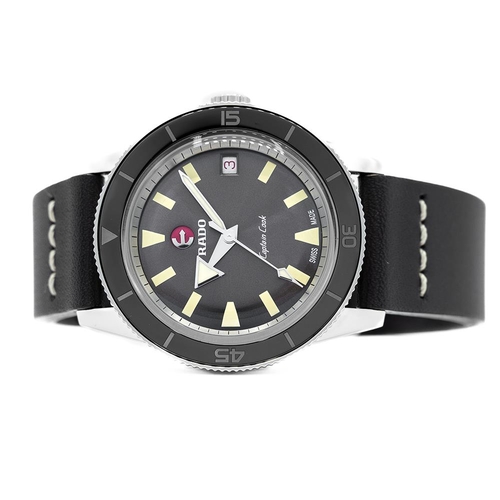 121 - GENTLEMAN'S RADO HYPERCHROME CAPTAIN COOK LIMITED EDITION, R32500305, MAY 2018 BOX AND PAPERS, 37MM ... 