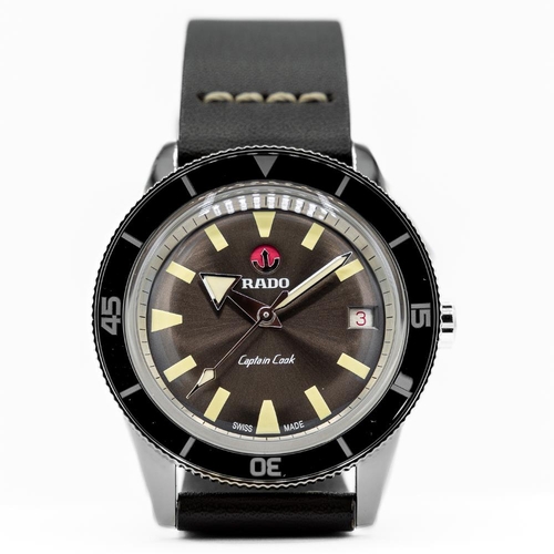 121 - GENTLEMAN'S RADO HYPERCHROME CAPTAIN COOK LIMITED EDITION, R32500305, MAY 2018 BOX AND PAPERS, 37MM ... 