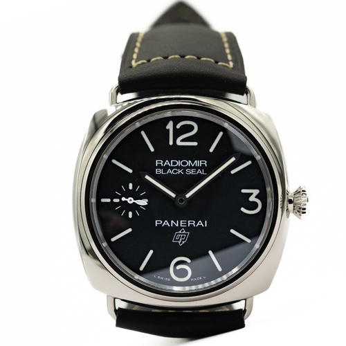 118 - GENTLEMAN'S PANERAI RADIOMIR BLACK SEAL LOGO, PAM00754, DECEMBER 2021 BOX AND PAPERS, 45MM CASE, cir... 