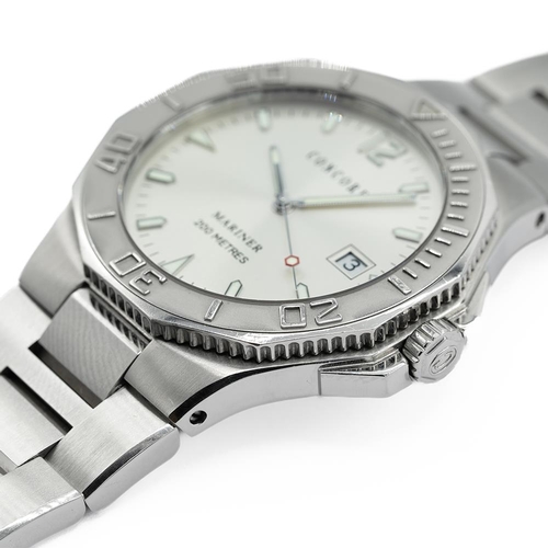 149 - GENTLEMAN'S CONCORD MARINER INTEGRATED BRACELET, AUTOMATIC ETA 2892-2, CIRCA. 2010S WITH BOX, 41MM C... 