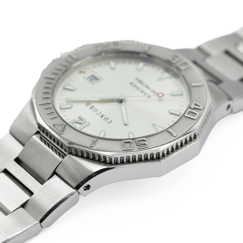 149 - GENTLEMAN'S CONCORD MARINER INTEGRATED BRACELET, AUTOMATIC ETA 2892-2, CIRCA. 2010S WITH BOX, 41MM C... 