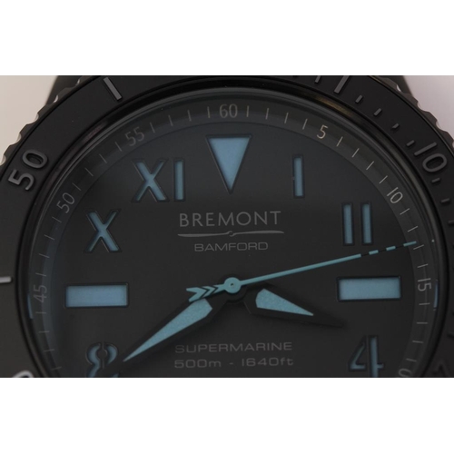 15 - *TO BE SOLD WITHOUT RESERVE* UNWORN BREMONT S500 BAMFORD SPECIAL EDITION BOX AND PAPERS 2022, circul... 