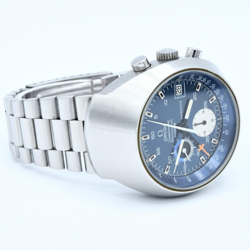 197 - OMEGA SPEEDMASTER MK3 AUTOMATIC CHRONOGRAPH MODEL 176.002 WITH STUNNING ELECTRIC BLUE DIAL IN STAINL... 