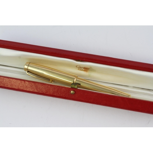 362 - Rare Cartier French Fountain Pen 18K, Cartier Yellow Gold Pen from the 1930s, comes with the origina... 