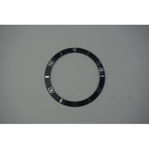 469 - ROLEX SUBMARINER BEZEL INSERT,  for references 5513 / 5512 / 1680