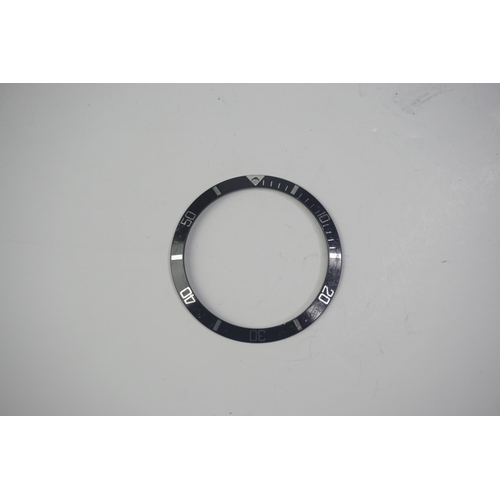 496 - ROLEX SUBMARINER BEZEL INSERT,  for references 5513 / 5512 / 1680