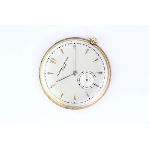 27 - RARE VINTAGE VACHERON & CONSTANTIN DRESS WATCH CIRCA 1950s, silvered dial with gold dagger hour mark... 