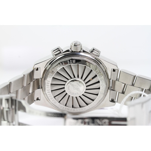 404 - *PRIVATE COLLECTION* BREITLING B-1 BOX AND PAPERS 2004 REFERENCE A78362, circular grey dial with bat... 