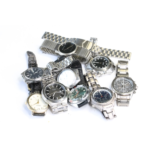 96 - *TO BE SOLD WITHOUT RESERVE* Collection of 9 Wristwatches, including Vostok, Seiko & Storm