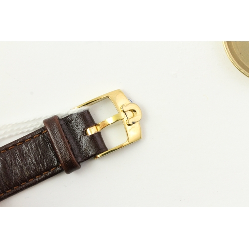 15 - VINTAGE OMEGA BUMPER AUTOMATIC GOLD FILLED CIRCA 1944, circular white dial with roman numeral hour m... 