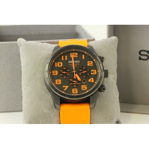 247 - *TO BE SOLD WITHOUT RESERVE* SEIKO SOLAR CHRONOGRAPH WITH BOX, 45mm case.