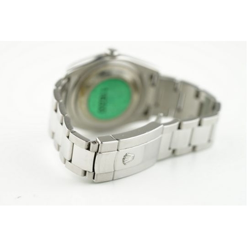 73 - ROLEX OYSTER PERPETUAL DATEJUST ROULETTE W/ GUARANTEE PAPERS REF. 116200 CIRCA 2007 Z SERIAL, circul... 