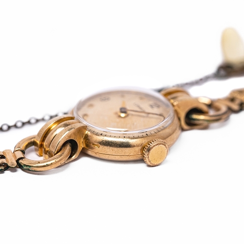 276 - *TO BE SOLD WITHOUT RESERVE* LADIES VINTAGE 9CT YELLOW GOLD LONGINES  WATCH, MANUALLY WOUND, CIRCA. ... 