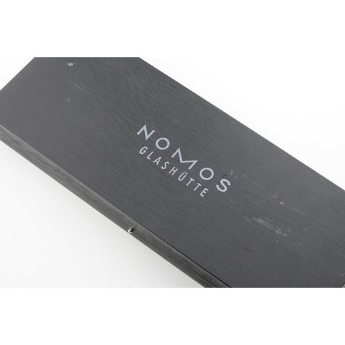 316 - NOMOS WRISTWATCH W/ BOX & PAPERS