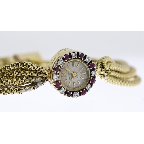 20 - 18CT BLANCPAIN JEWELLED MECHANICAL WRISTWATCH, approx 13mm case, hallmarked 18ct, evidence of a repa... 