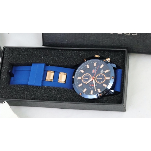 207 - ***TO BE SOLD WITHOUT RESERVE*** JOB LOT OF 8 WATCHES W/BOXES INCLUDING ACCURIST, MINI FOCUS & AVIA.... 