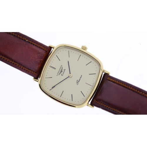 239 - ****TO BE SOLD WITHOUT RESERVE*** LONGINES PRESENCE QUARTZ W/BOX REF 247219282, approx 32mm dial, ba... 