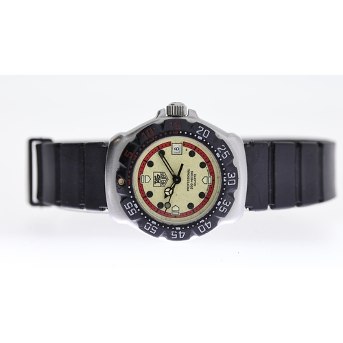 245 - ***TO BE SOLD WITHOUT RESERVE***TAG HEUER DIVER WATCH REF 371.508 W/BOX & GUARANTEE CARD, approx 28m... 