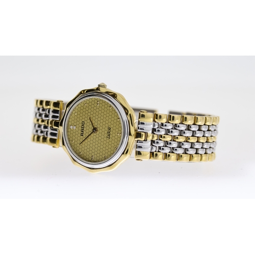 263 - ***TO BE SOLD WOTHOUT RESERVE*** RADO LE SOIR REF 37901189 W/BOX, approx 30mm dial, round hour marke... 