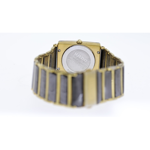 265 - ***TO BE SOLD WITHOUT RESERVE***RADO FLORENCE REF 160.3605.2N W/BOX, approx 24mm dial, date aperture... 