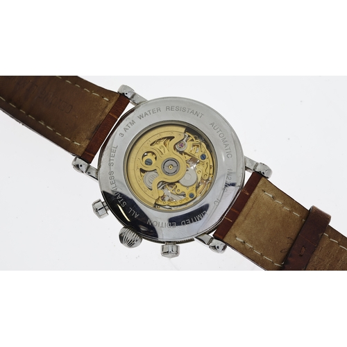 293 - ***TO BE SOLD WITHOUT RESERVE*** INGERSOLL  MEN'S WATCH, approx 42mm dial, date aperture at 12 o'clo... 