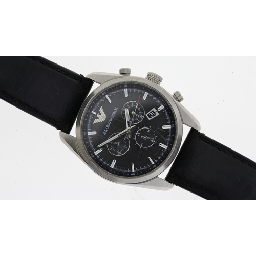 305 - ***TO BE SOLD WITHOUT RESERVE*** EMPORIO ARMANI DIVERS WATCH REF 251401, approx 42mm dial, date aper... 