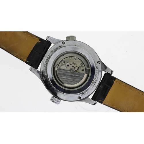 309 - ***TO BE SOLD WITHOUT RESERVE*** ALEX ALBERTINO MEN'S WATCH, approx 40mm dial, three subdials, autom... 