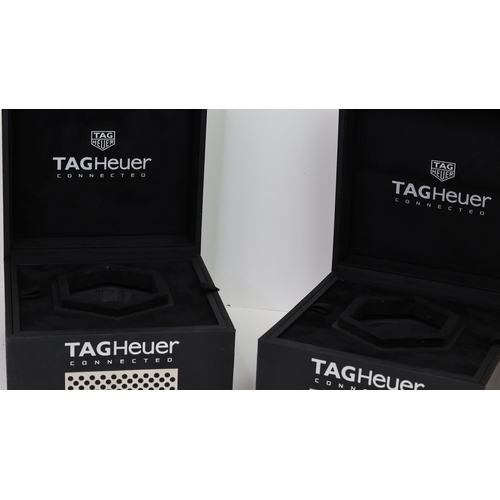 410 - ***TO BE SOLD WITHOUT RESERVE*** TAG HEUER 'CONNECTED' WATCH BOXES X 2