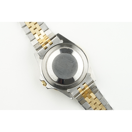 339 - ROLEX OYSTER PERPETUAL DATE GMT-MASTER 'ROOT BEER' STEEL & GOLD REF. 16753 CIRCA 1987, circular pati... 