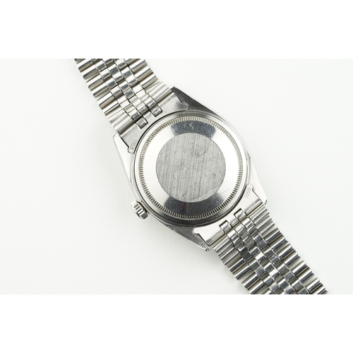 341 - ROLEX OYSTER PERPETUAL DATEJUST 'BUCKLEY' DIAL WHITE GOLD BEZEL REF. 1601 CIRCA 1962, circular white... 