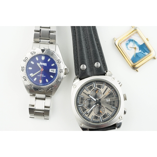 389 - MIXED GROUP OF QUARTZ WATCHES INCLUDING INGERSOLL, all currently running.*** Please view images care... 